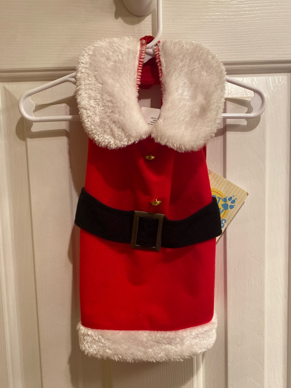 Best Furry Friends Dog Pet Santa Claus Costume Christmas Outfit Size Small NWT